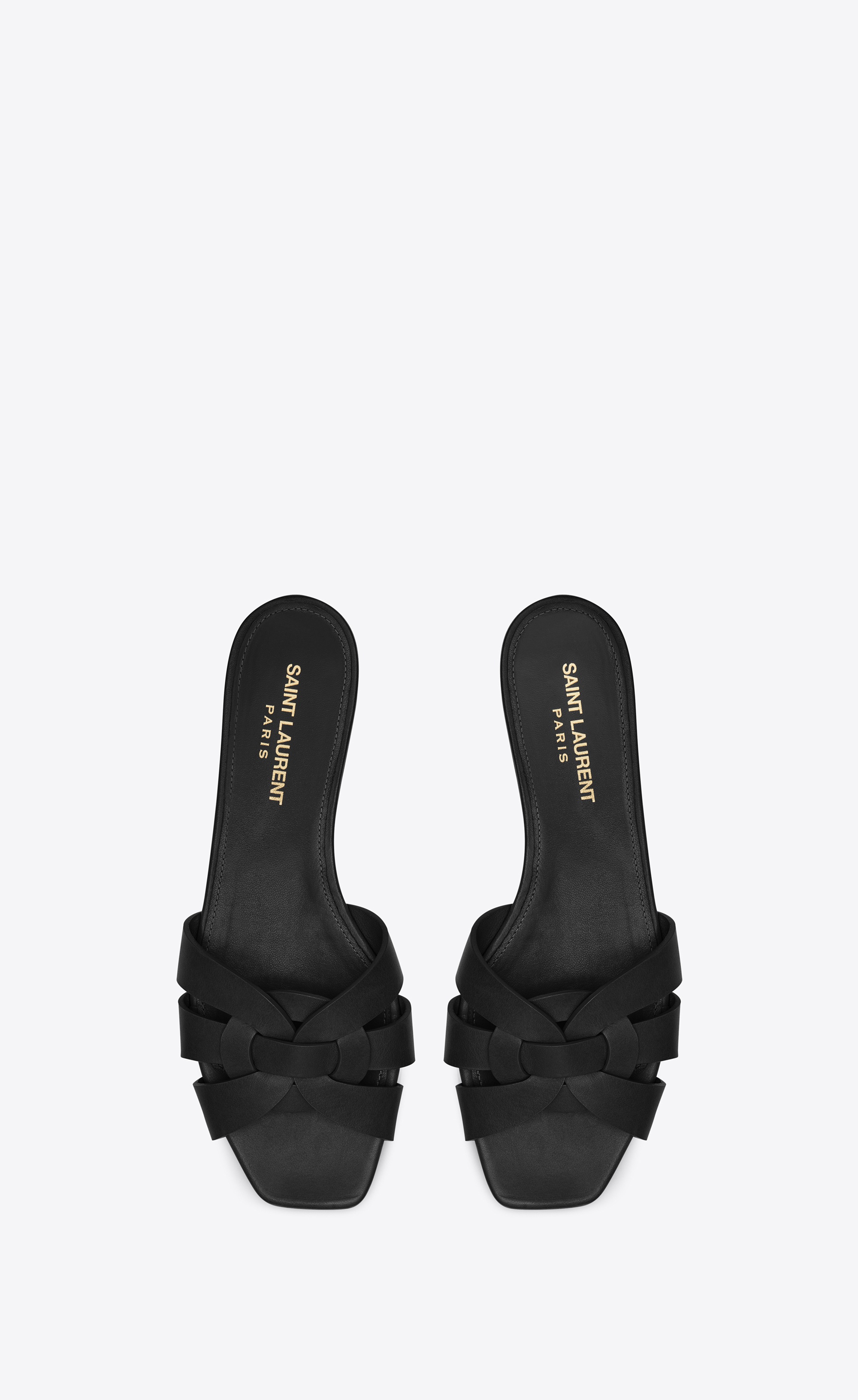 ysl tribute flat sandals