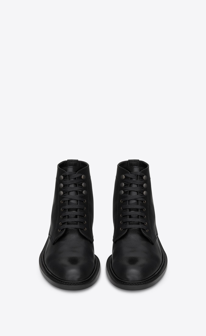 ysl army boots