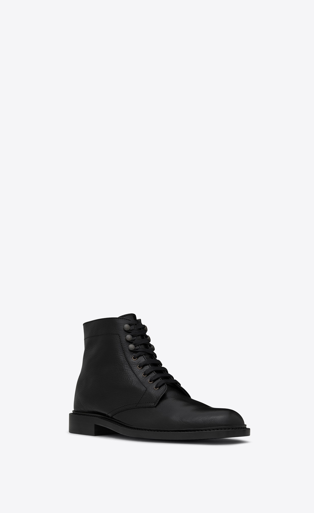 ysl army boots