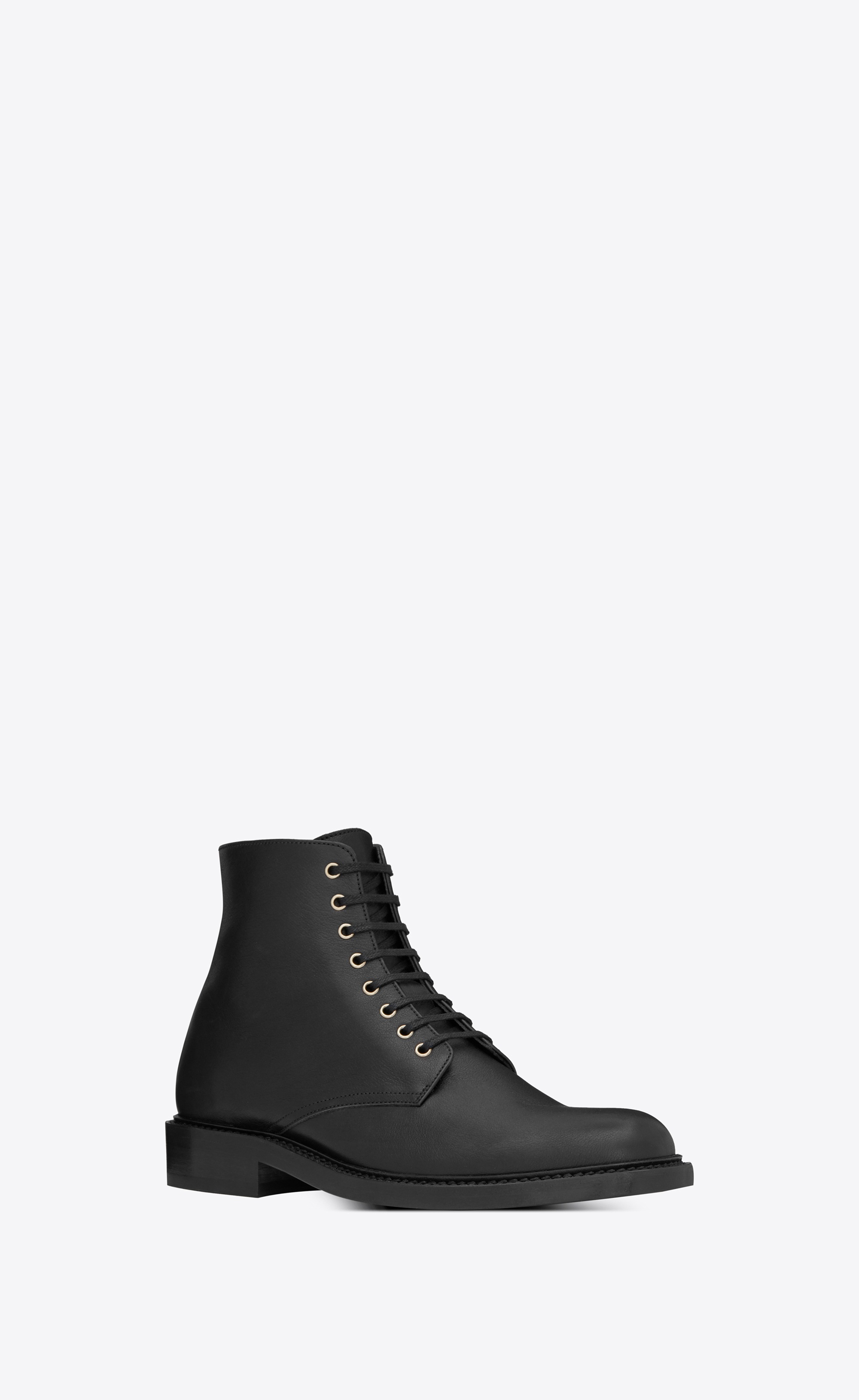 ysl army boots