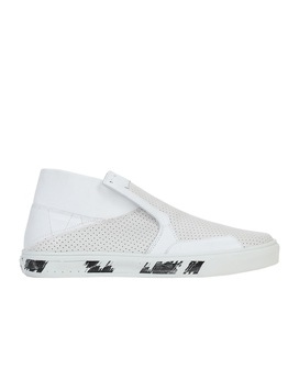 STONE ISLAND SHADOW PROJECT S0122 SLIP-ON MID_LEATHER SHOE Man Stucco