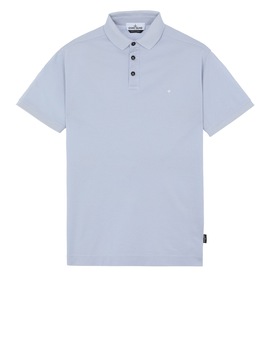 STONE ISLAND 24212 Polo shirt Man Baby Blue