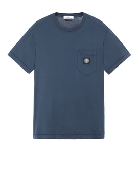 STONE ISLAND 20113 Short sleeve t-shirt Man Marine Blue