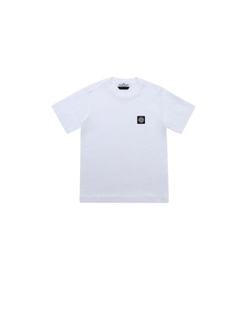 STONE ISLAND JUNIOR 20147 短袖 T 恤 男士 白色