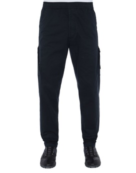 STONE ISLAND 310F2 GHOST PIECE Trousers Man Blue