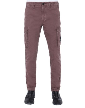 STONE ISLAND 318WA T.CO+OLD Trousers Man MAHOGANY BROWN