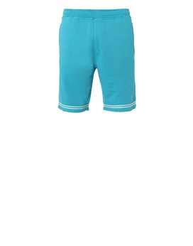 STONE ISLAND 60951 FLEECE BERMUDA SHORTS Man Turquoise