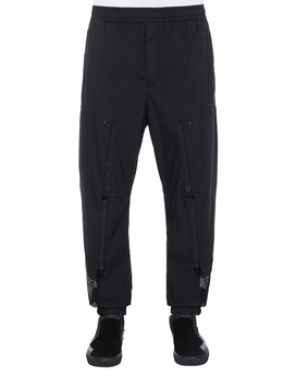STONE ISLAND SHADOW PROJECT 30206 CONVERT CARGO PANTS TROUSERS Man Black