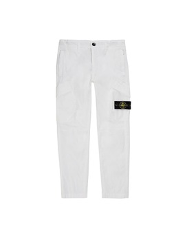 STONE ISLAND JUNIOR 30311 T.CO+OLD 长裤 男士 白色