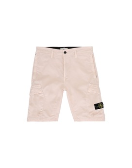 STONE ISLAND JUNIOR L0111 T.CO+OLD 百慕大短裤 男士 石膏色