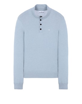 STONE ISLAND 508D3 Sweater Man Baby Blue