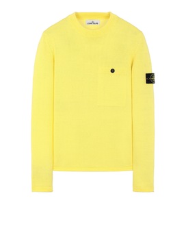 STONE ISLAND 545D4 Sweater Man Lemon