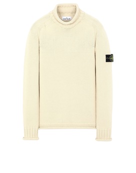 STONE ISLAND 555B8 Sweater Man Beige