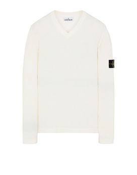 STONE ISLAND 503B9 Sweater Man Ivory