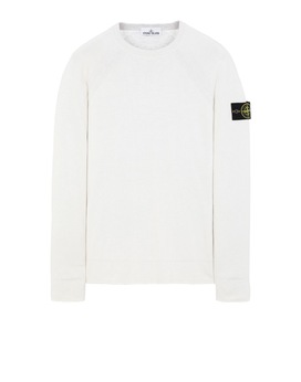 STONE ISLAND 521B5 REVERSIBLE KNIT Sweater Man Ivory