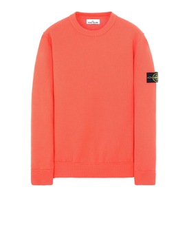 STONE ISLAND 536B1 Sweater Man Lobster Red