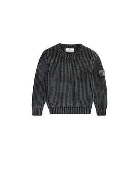 STONE ISLAND JUNIOR 517A3 针织衫 男士 黑色