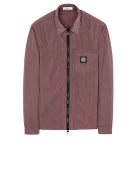 STONE ISLAND 106J2 NYLON TELA-TC OVER SHIRT Man MAHOGANY BROWN