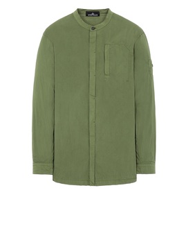 STONE ISLAND SHADOW PROJECT 10206 TUNIC SHIRT Long sleeve shirt Man Olive Green