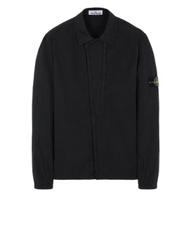 STONE ISLAND 10408 OVER SHIRT Man Black