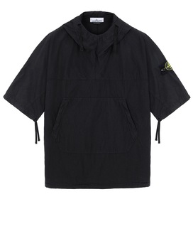 STONE ISLAND 12208 OVER SHIRT Herr Schwarz