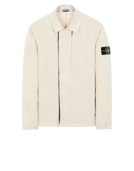 STONE ISLAND 10408 OVER SHIRT Man Beige