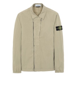 STONE ISLAND 10408 OVER SHIRT Man Dark Beige