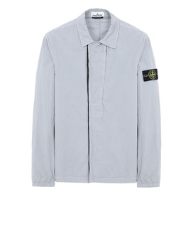 STONE ISLAND 10408 OVER SHIRT Man Dust Grey