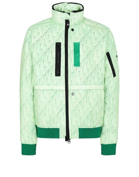 STONE ISLAND SHADOW PROJECT 40604 FRAG COLLAR JACKET WITH STOWABLE SPLIT HOOD Jacket Man Green