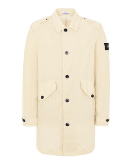 STONE ISLAND 70832 NASLAN LIGHT WATRO Mid-length jacket Man Beige