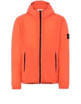 STONE ISLAND 43831 SKIN TOUCH NYLON-TC_PACKABLE Jacket Man Lobster Red
