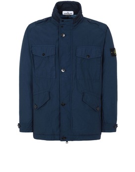 STONE ISLAND 43532 NASLAN LIGHT WATRO Jacket Man Marine Blue