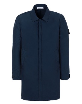 STONE ISLAND 70522 MICRO REPS Mid-length jacket Man Marine Blue