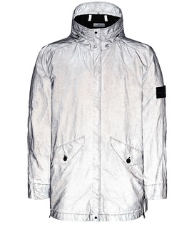 STONE ISLAND 42599 PLATED REFLECTIVE WITH DUST COLOUR FINISH Jacket Man