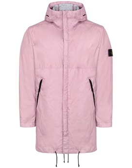 STONE ISLAND 70323 MEMBRANA 3L TC Mid-length jacket Man Pink Quartz