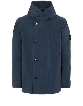 STONE ISLAND 42021 COTTON / CORDURA® Jacket Man Marine Blue