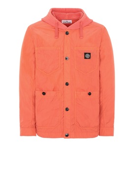 STONE ISLAND 428J2 NYLON TELA-TC Jacket Man Lobster Red