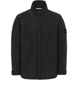 STONE ISLAND 45122 MICRO REPS Jacket Man Black