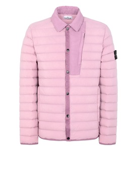 STONE ISLAND 41125 LOOM WOVEN DOWN CHAMBERS STRETCH NYLON-TC Jacket Man Pink Quartz