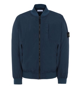 STONE ISLAND 44431 SKIN TOUCH NYLON-TC_PACKABLE Jacket Man Marine Blue