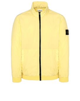 STONE ISLAND 43230 GARMENT DYED CRINKLE REPS NY Jacket Man Lemon