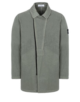 STONE ISLAND 40226 TIGHTLY WOVEN NYLON TWILL-TC Mid-length jacket Man Olive Green