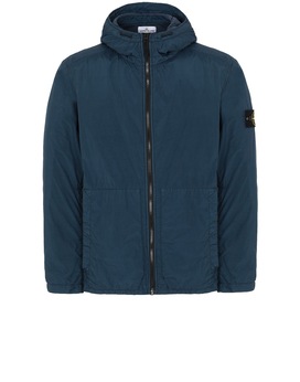 STONE ISLAND 43330 GARMENT DYED CRINKLE REPS NY Jacket Man Marine Blue