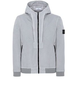 STONE ISLAND 40426 TIGHTLY WOVEN NYLON TWILL-TC Jacket Man Dust Grey