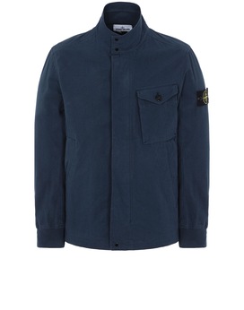 STONE ISLAND 44321 COTTON / CORDURA® Jacket Man Marine Blue