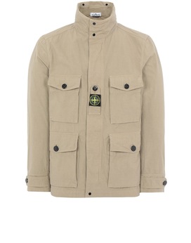 STONE ISLAND 41921 COTTON / CORDURA® Jacket Man Dark Beige