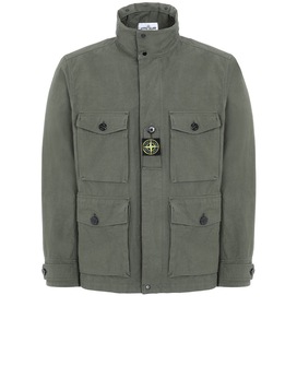STONE ISLAND 41921 COTTON / CORDURA® Jacket Man Olive Green