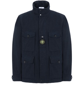 STONE ISLAND 41921 COTTON / CORDURA® Jacket Man Blue