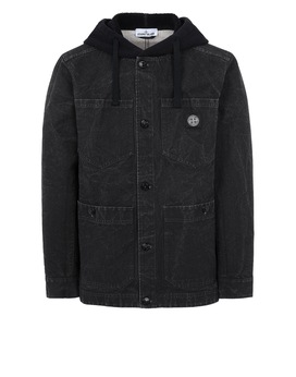 STONE ISLAND Jacket Man Black
