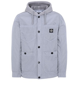 STONE ISLAND 428J2 NYLON TELA-TC Jacket Man Dust Grey